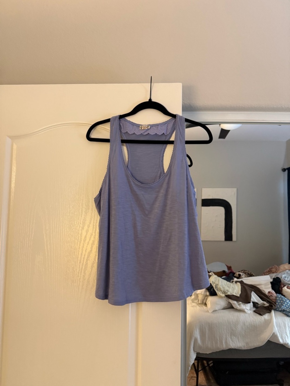 Free People Lavender Tank Top